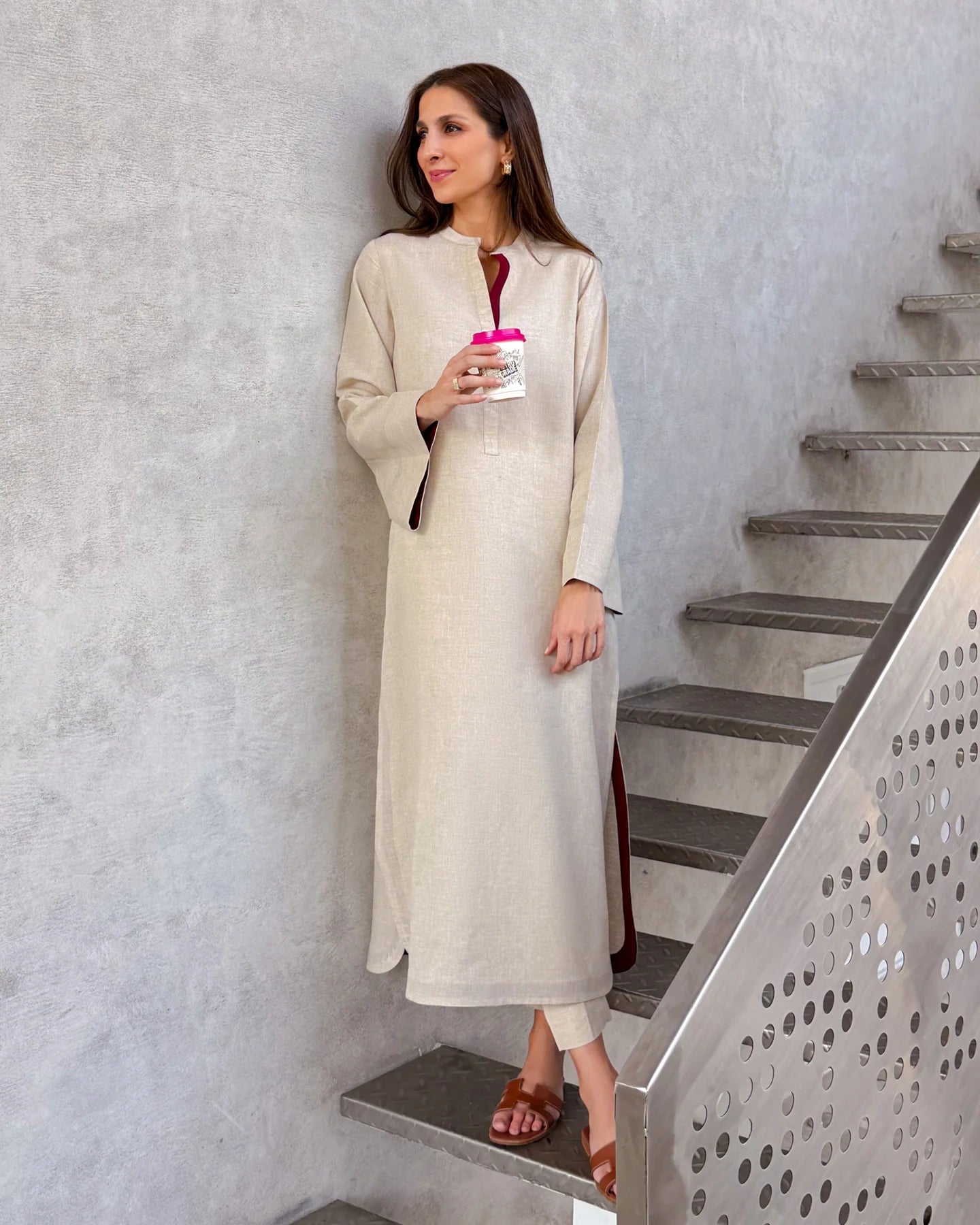 Warm Beige Two-Tone Set | LIRA