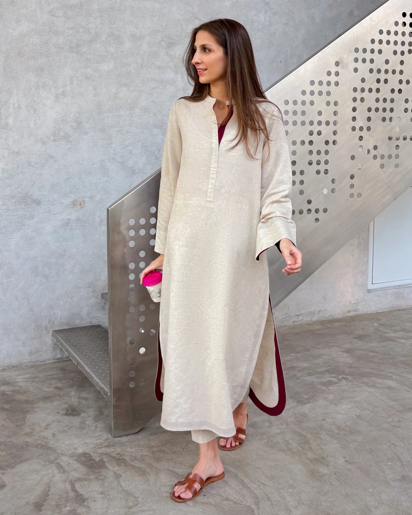 Warm Beige Two-Tone Set | LIRA
