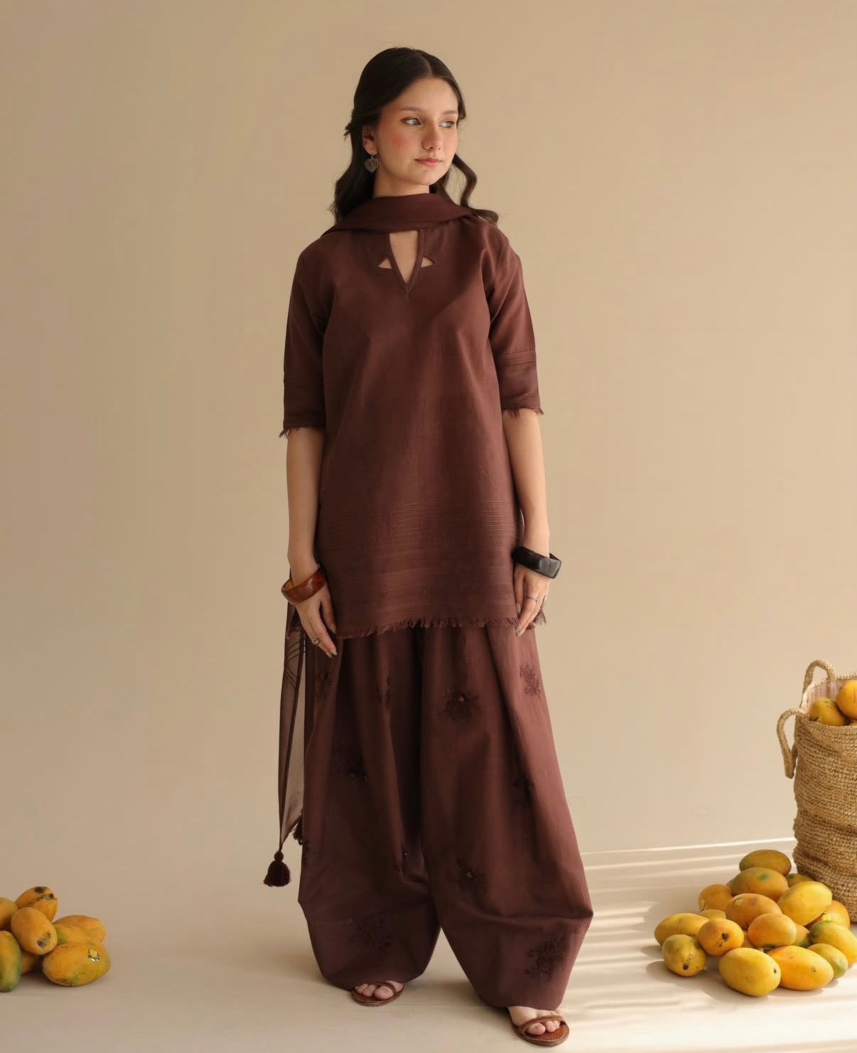 CHOCOLATE BROWN OUTFIT | SUMMER II ‘26 | DYOT (RTS)