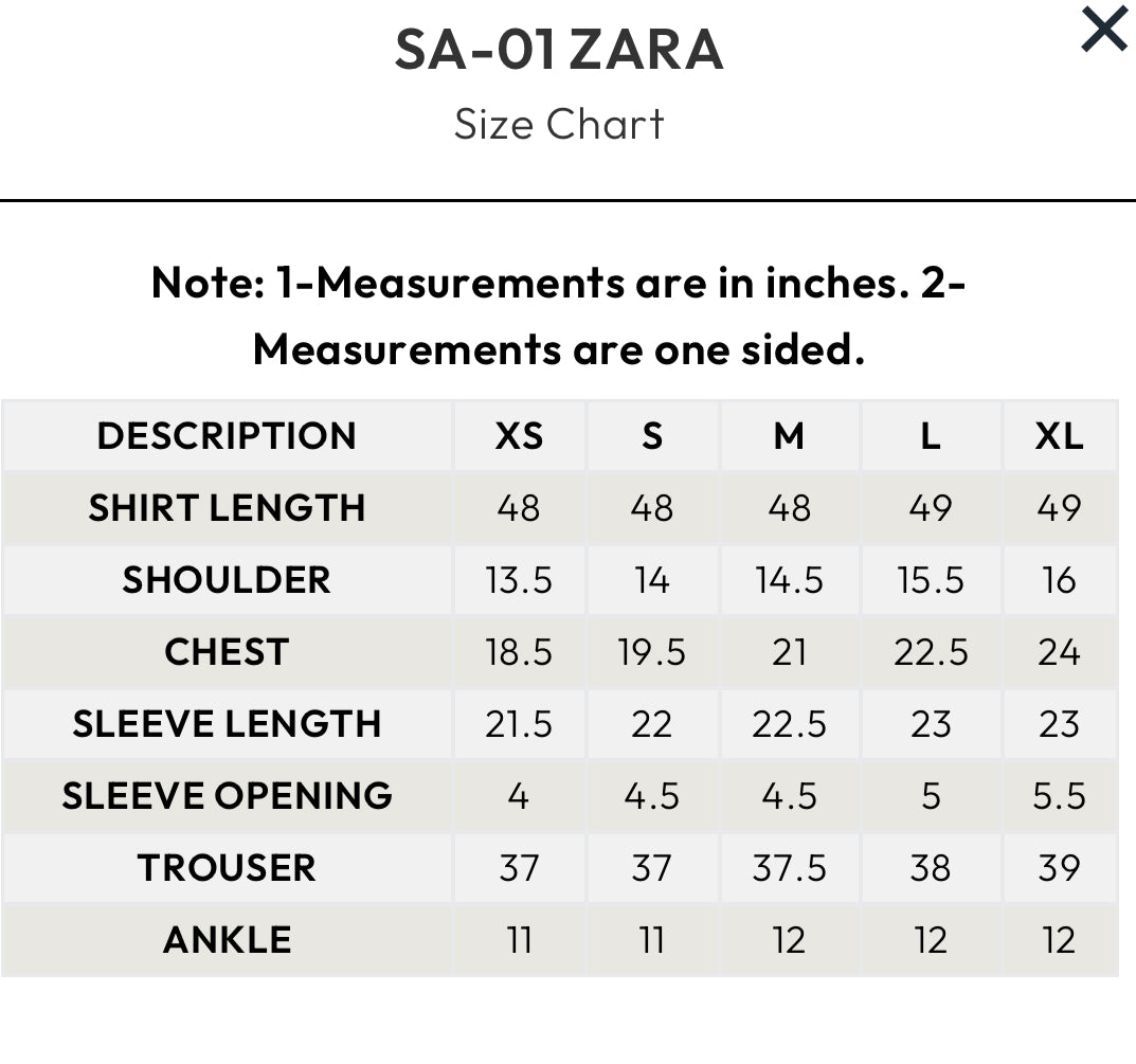 SA-08 ZAYNA | Qalamkar - Sahil Luxury Lawn’26