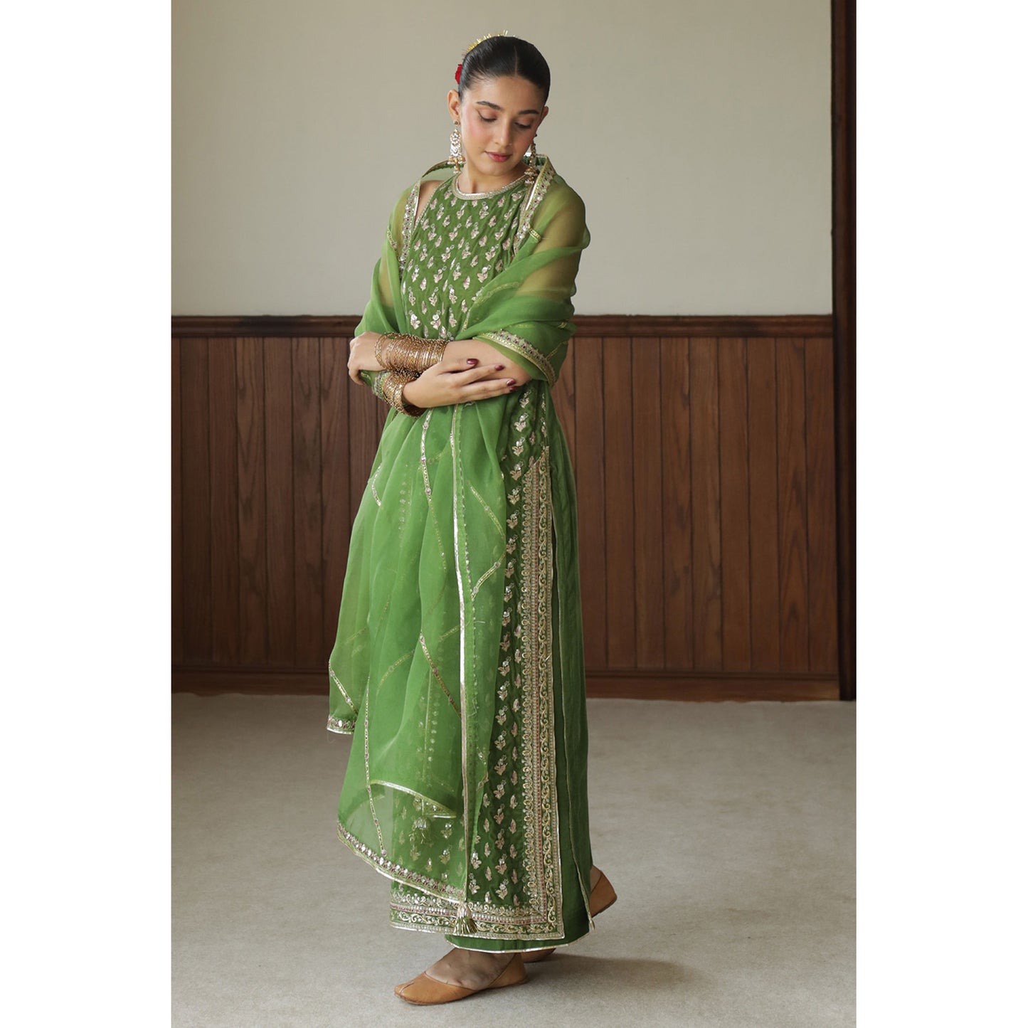 MATCHA GREEN OUTFIT | BASHAASH’25 | DYOT