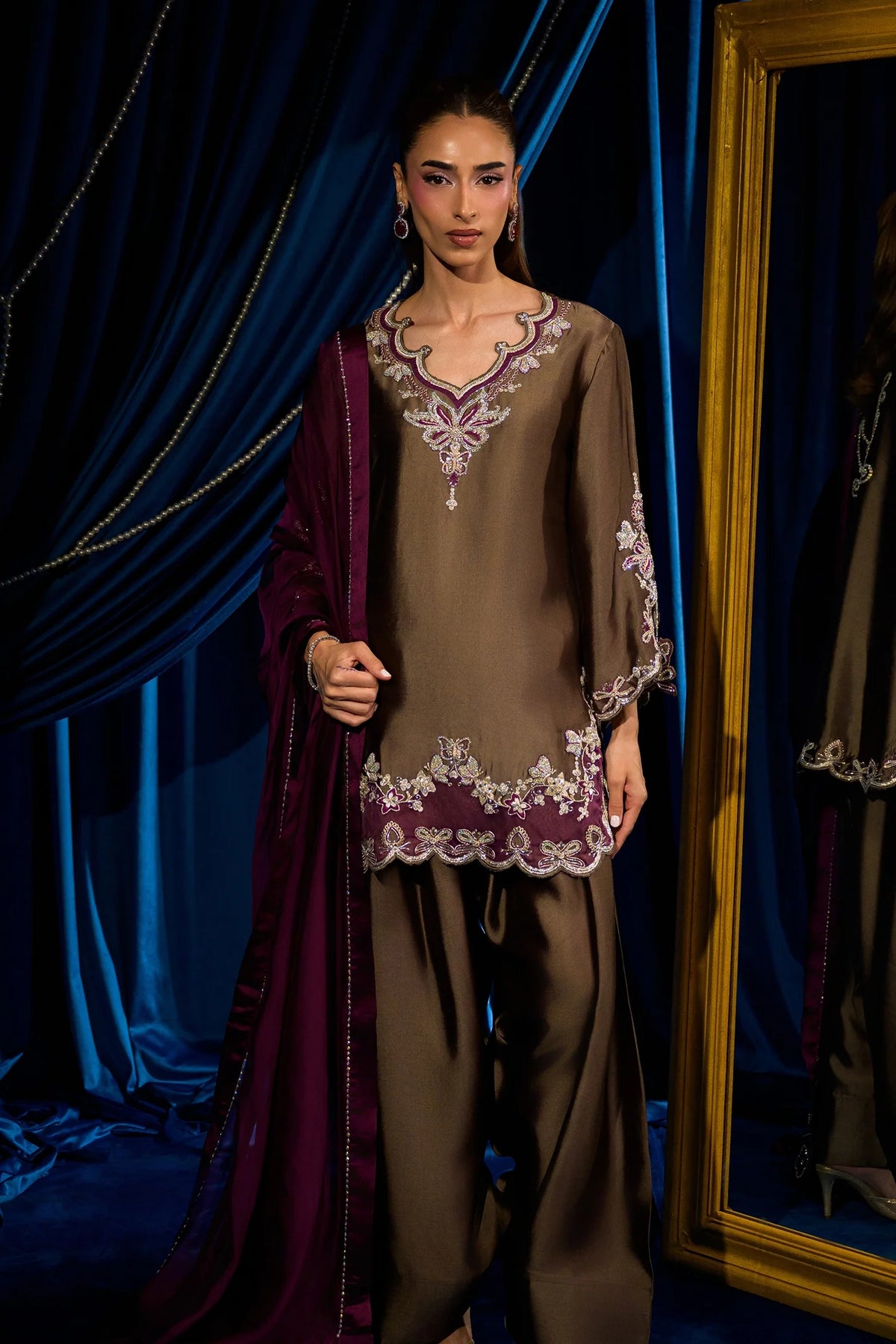 Toffee Truffle |  Ayra Festive Formals '26 | Flairs Studio