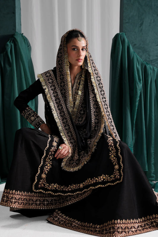 BLACK LUXURY WEDDING EDIT 2025 (NPA3-25439) | ZAIB