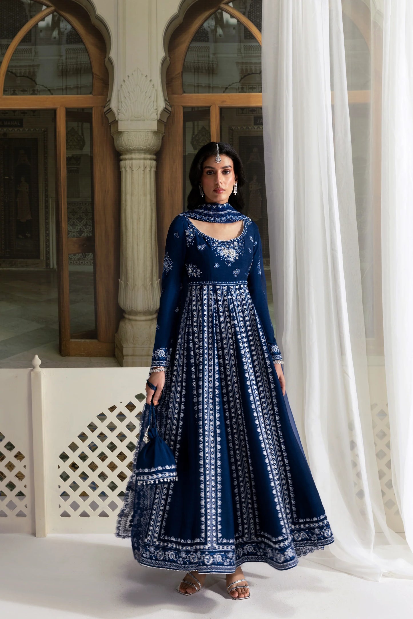 MIDNIGHT PISHWAS LUXURY WEDDING EDIT 2025 (NPA3-25440) | WEDDING EDIT '26 | ZAIB