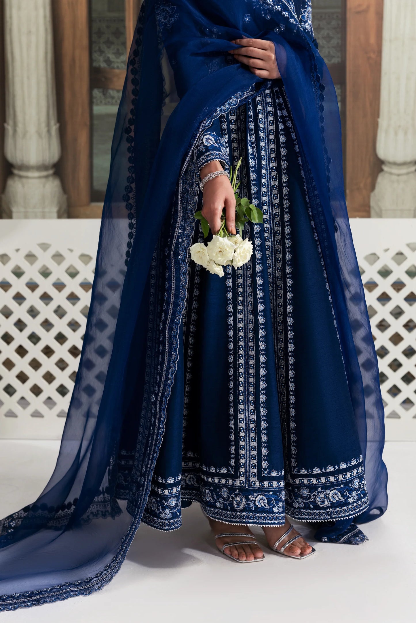 MIDNIGHT PISHWAS LUXURY WEDDING EDIT 2025 (NPA3-25440) | WEDDING EDIT '26 | ZAIB