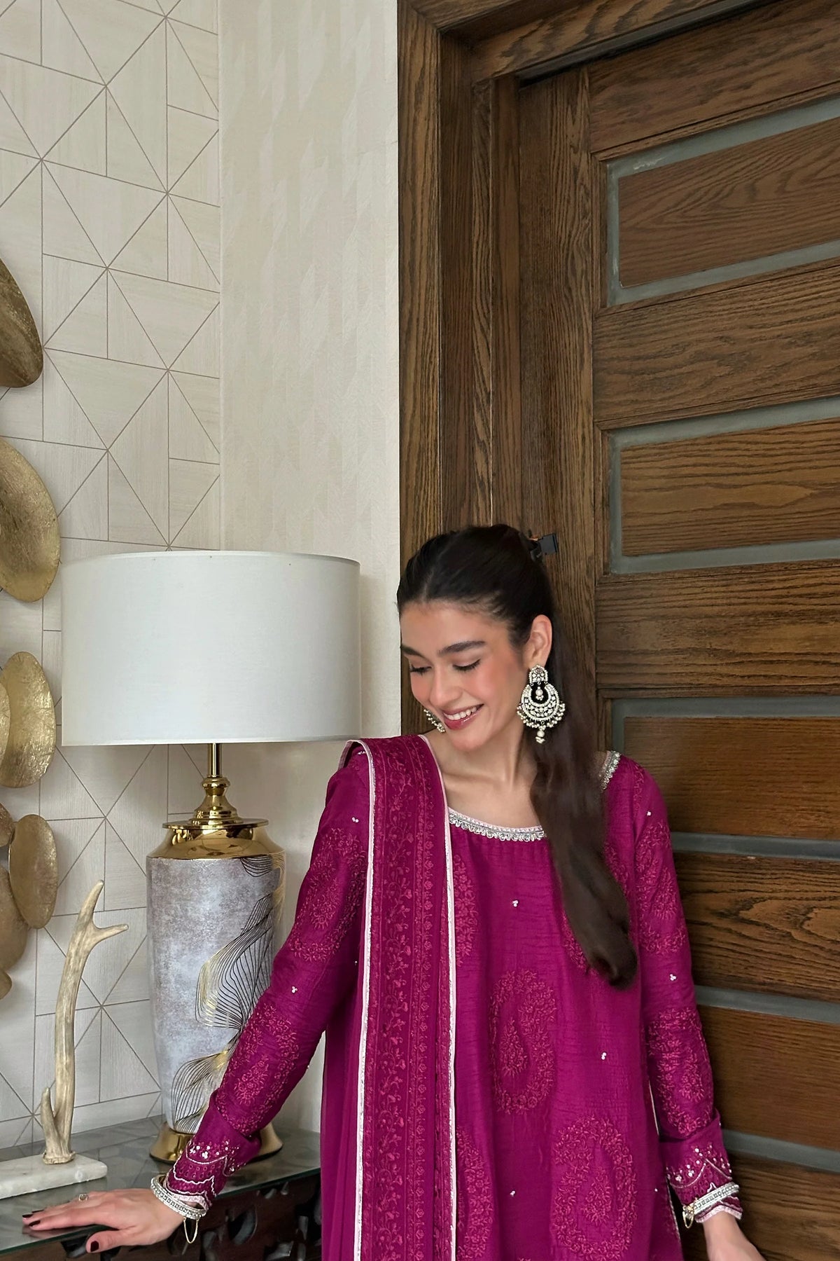FUCHSIA LUXURY WEDDING EDIT 2025 (NPA3-25438) | WEDDING EDIT '26 | ZAIB