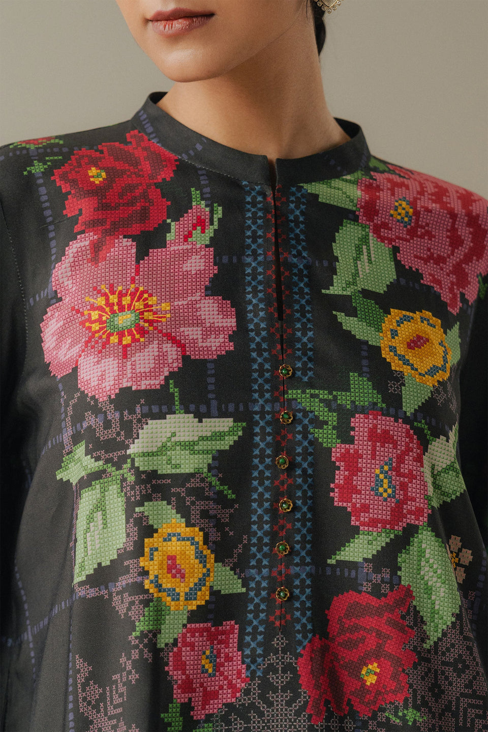 OLIVE HOUR-5A | COCO PRINTS EDIT V | Zara Shahjahan