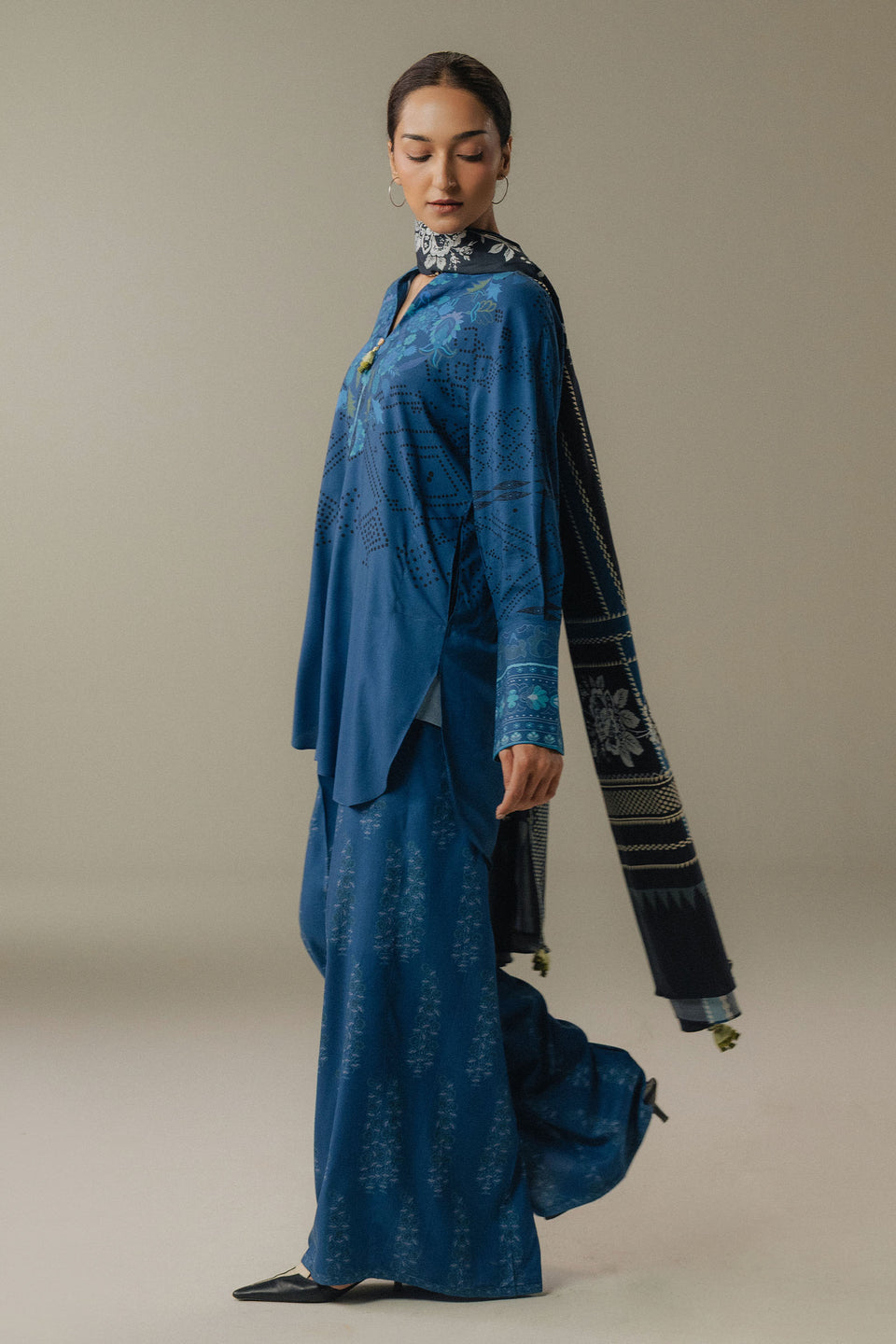 TERRACOTTA SKY-9B | COCO PRINTS EDIT V | Zara Shahjahan