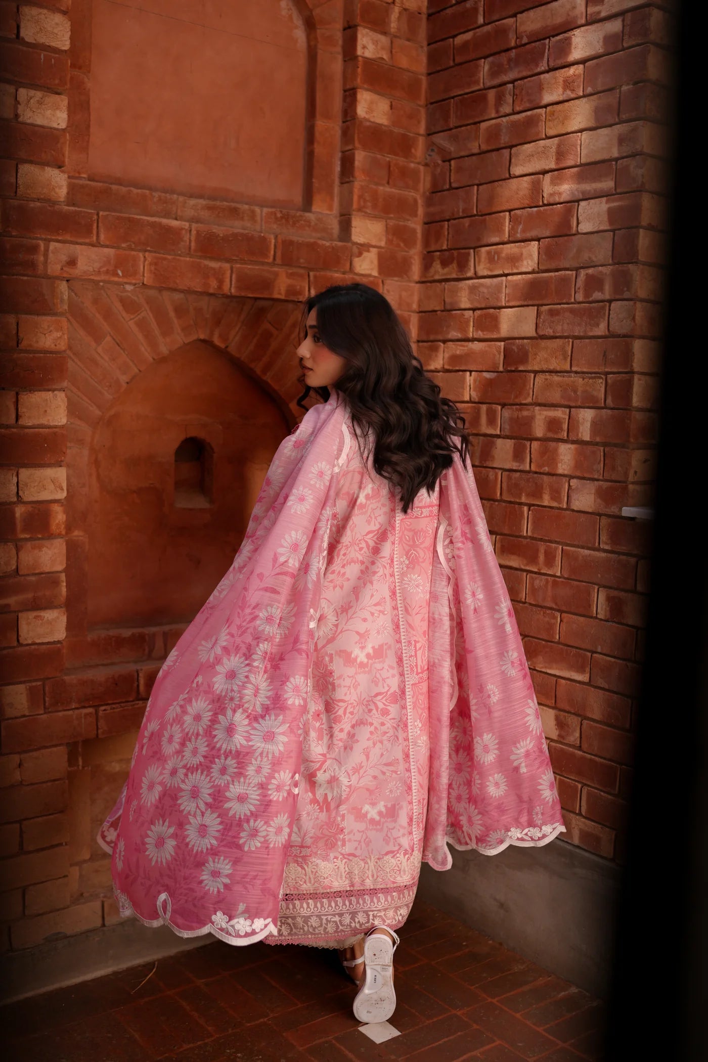 LAYLA II - LUXURY PRINTED EMBROIDERED LAWN SET (NEL-26618) | EID UL ADHA '26 | SUMMER LAWN VOL 2 | ZAIB