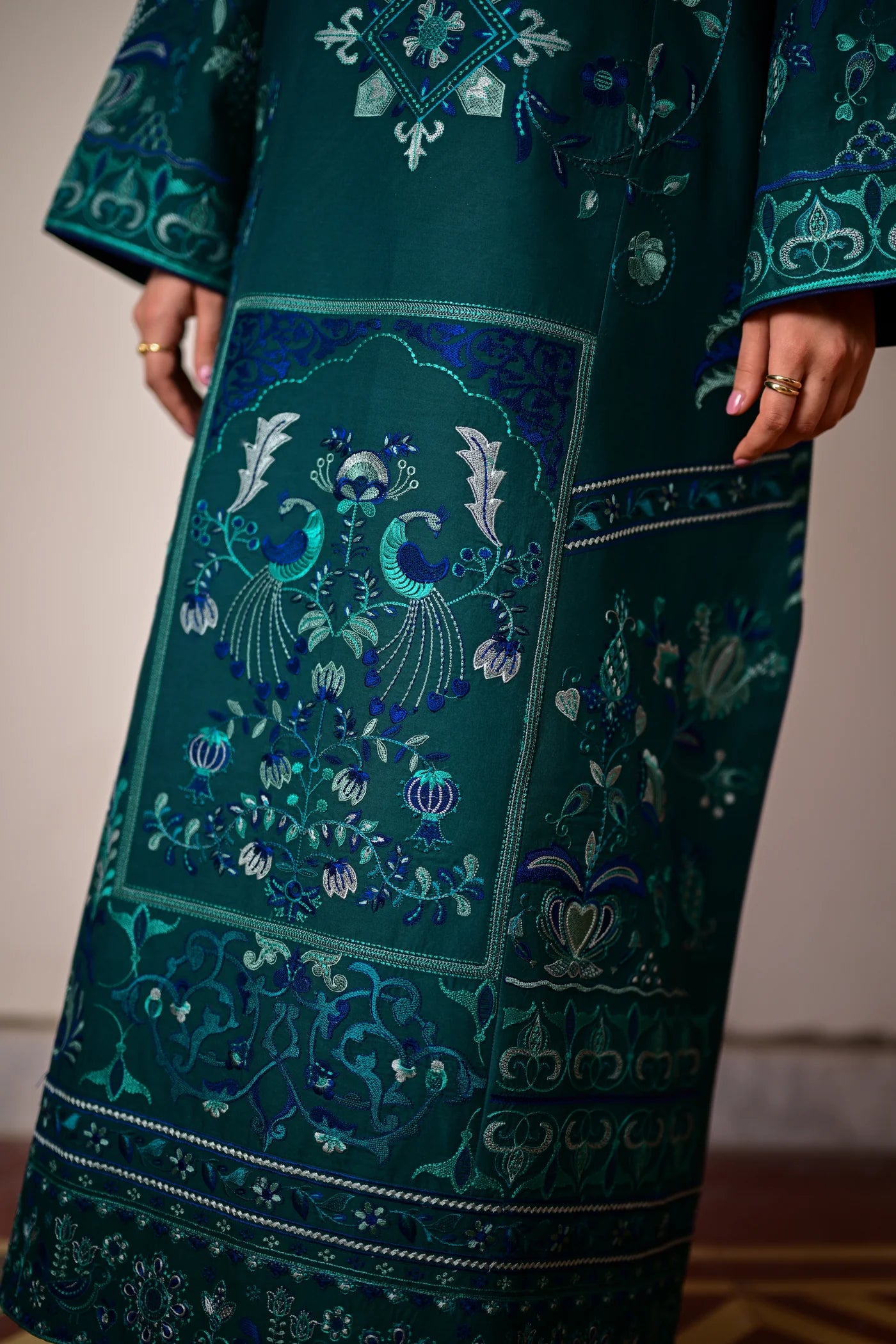 RINA LUXURY EMBROIDERED LAWN SET (NEL-26624) | EID UL ADHA '26 | SUMMER LAWN VOL 2 | ZAIB