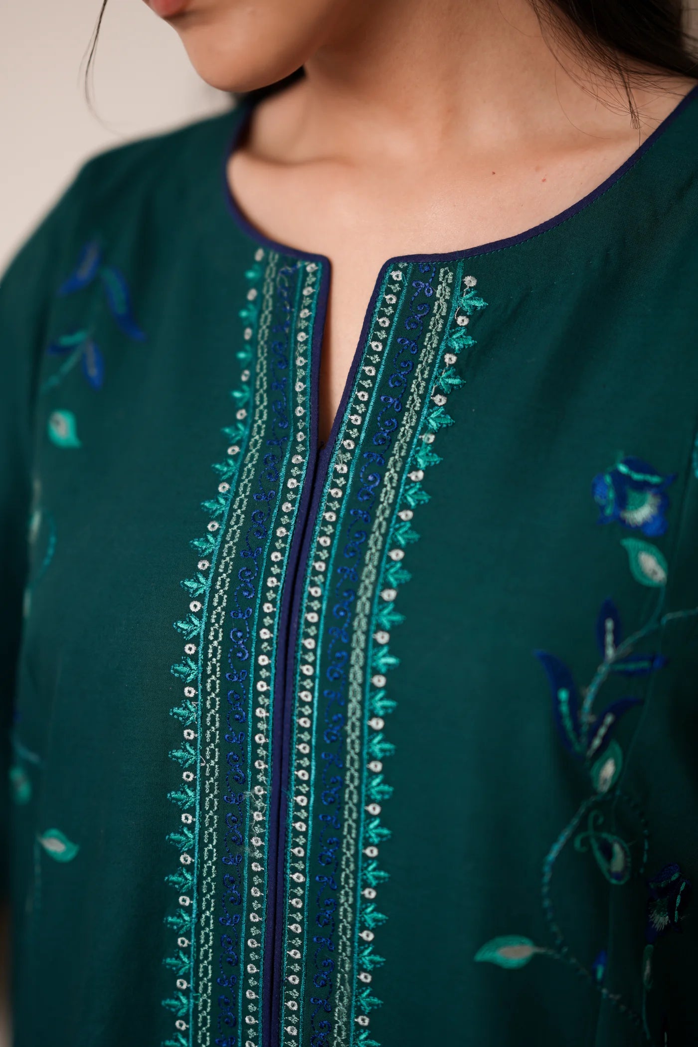 RINA LUXURY EMBROIDERED LAWN SET (NEL-26624) | EID UL ADHA '26 | SUMMER LAWN VOL 2 | ZAIB
