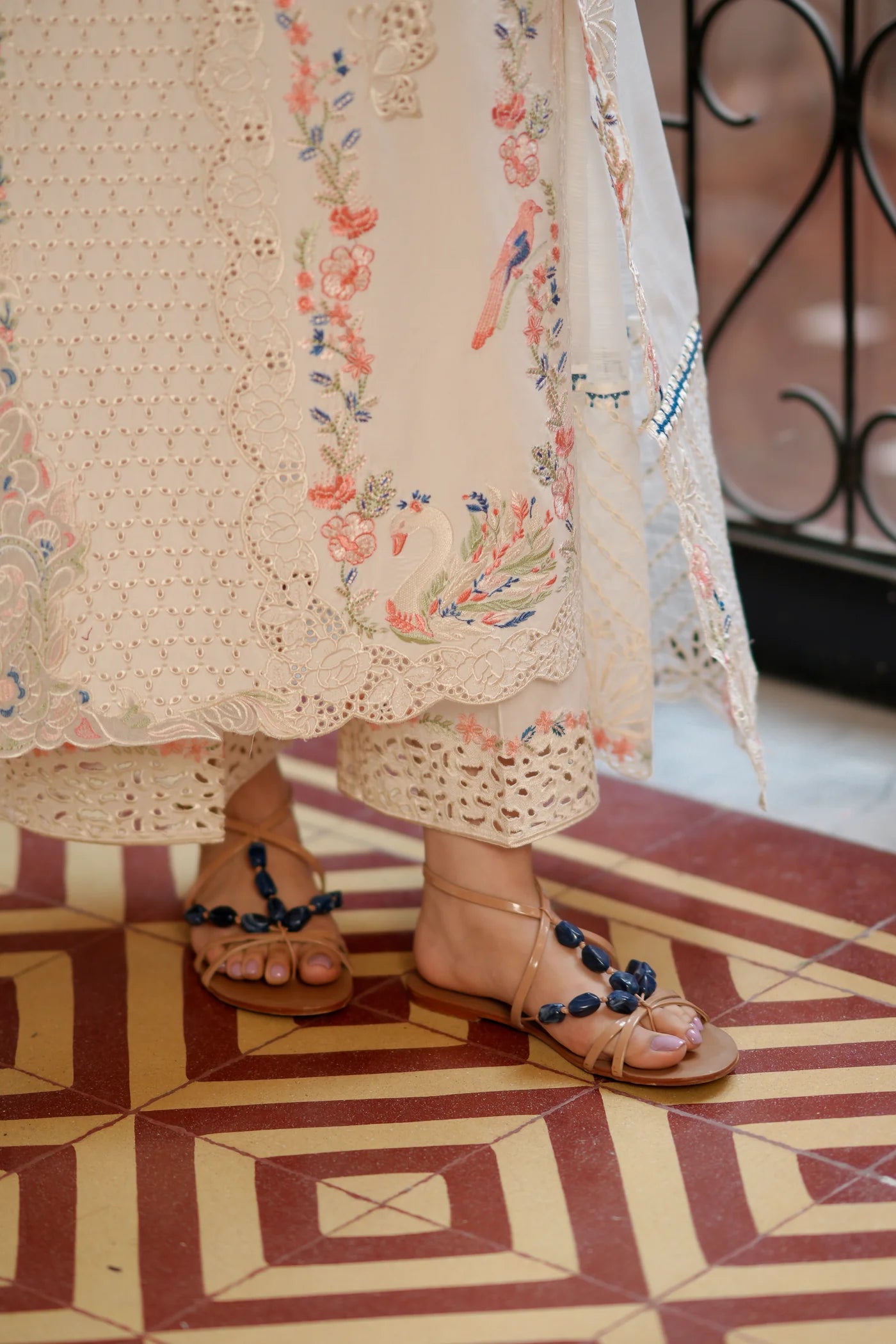 LUMA LUXURY EMBROIDERED LAWN SET (NEL-26625) | EID UL ADHA '26 | SUMMER LAWN VOL 2 | ZAIB