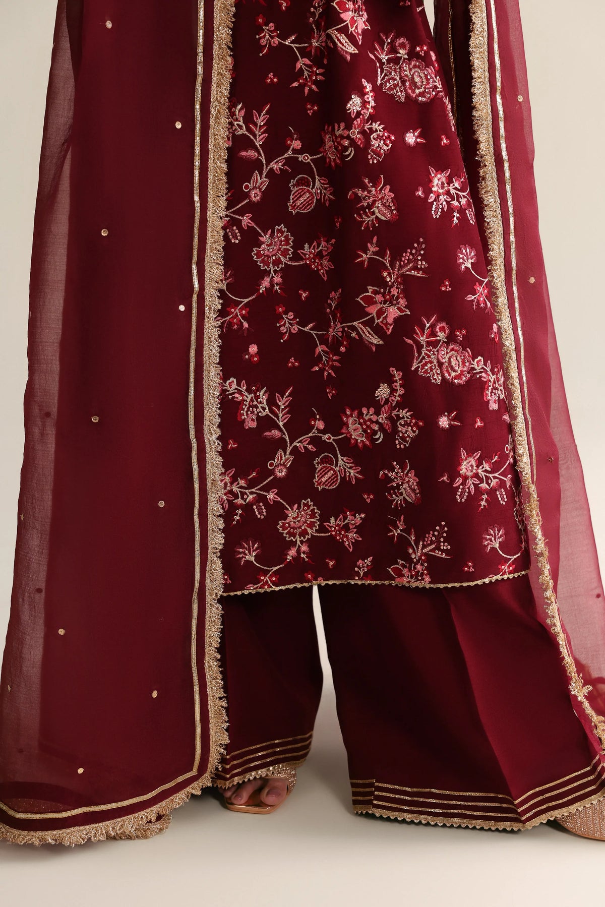 DEEP MAROON LUXURY WEDDING EDIT 2026 (NPA3-26449) | WEDDING EDIT '26 | ZAIB