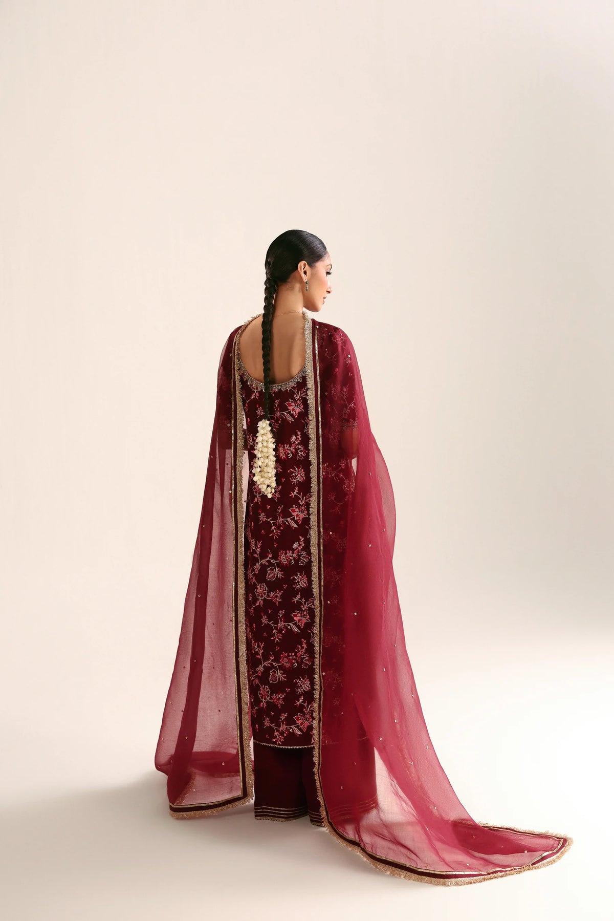 DEEP MAROON LUXURY WEDDING EDIT 2026 (NPA3-26449) | WEDDING EDIT '26 | ZAIB