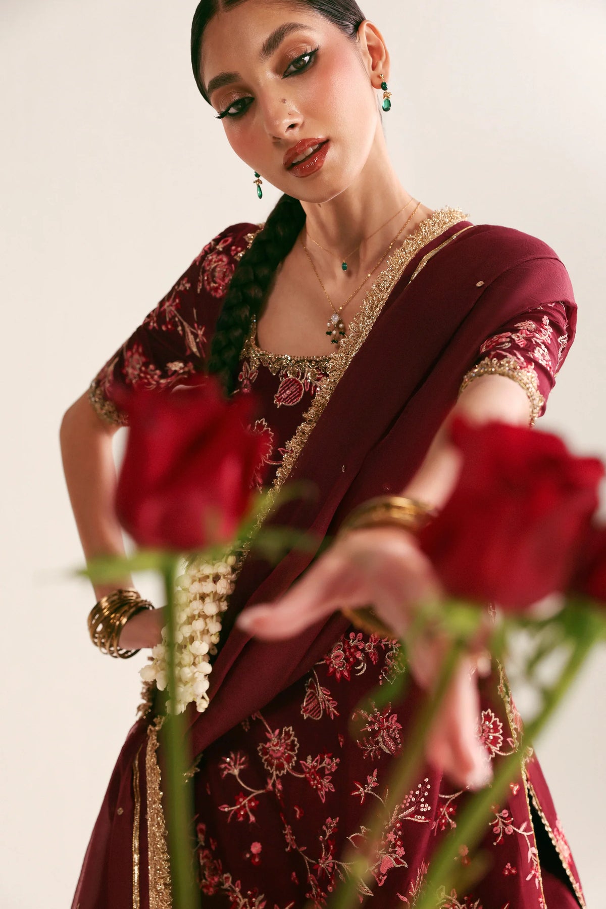 DEEP MAROON LUXURY WEDDING EDIT 2026 (NPA3-26449) | WEDDING EDIT '26 | ZAIB