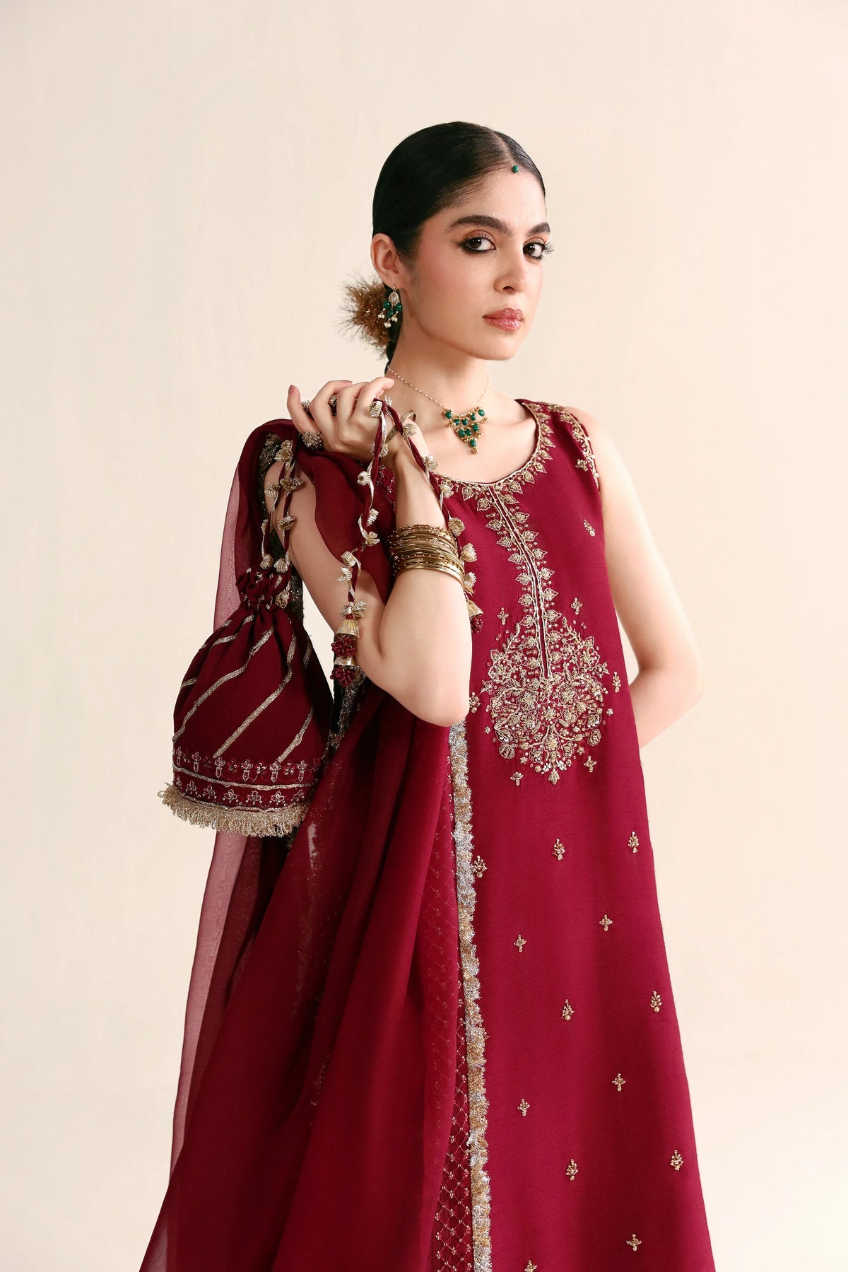 MAROON LUXURY WEDDING EDIT 2026 (NPA3-26452) | WEDDING EDIT '26 | ZAIB