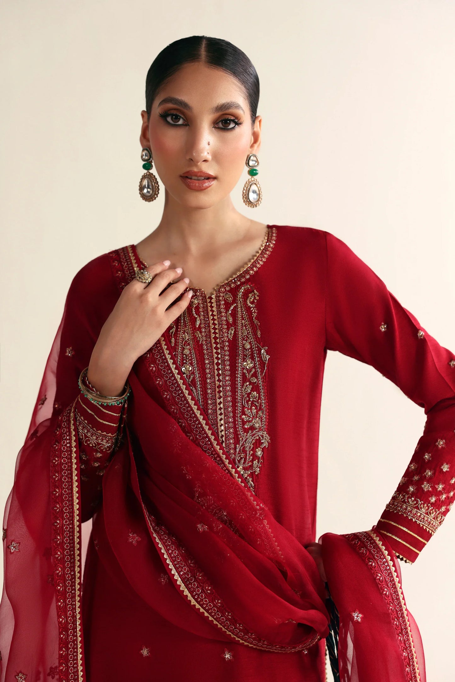 RED LUXURY WEDDING EDIT 2026 (NPA3-26447) | WEDDING EDIT '26 | ZAIB