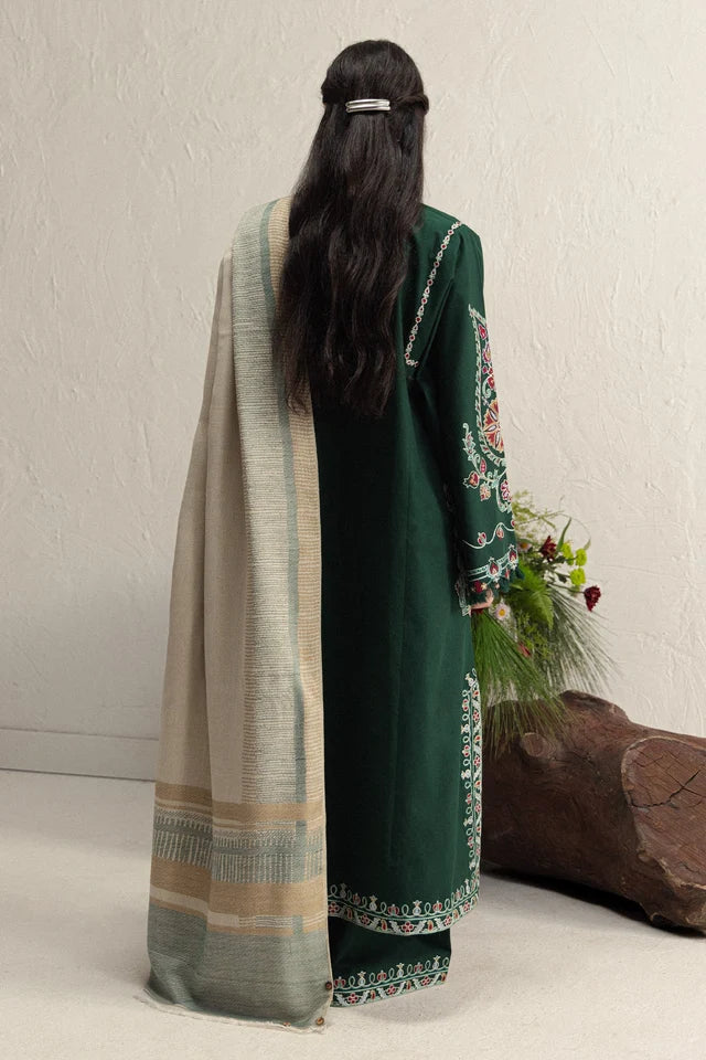 OCHRE-2B | COCO WINTER UNSTITCHED ’26 | COCO BY ZARA SHAHJAHAN