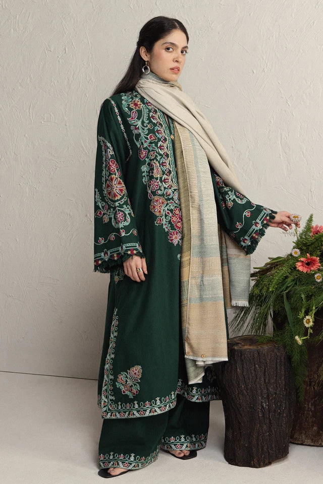OCHRE-2B | COCO WINTER UNSTITCHED ’26 | COCO BY ZARA SHAHJAHAN