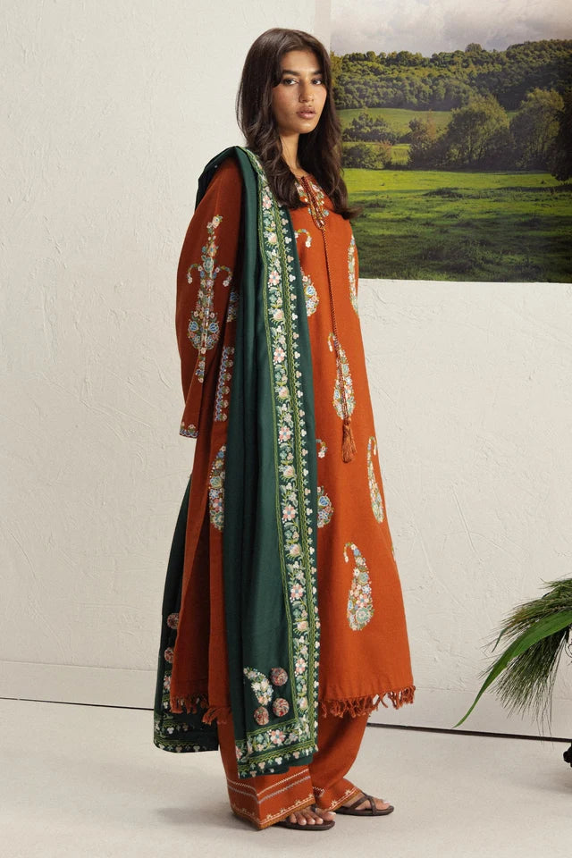 SHIREEN-6B | COCO WINTER UNSTITCHED ’26 | COCO BY ZARA SHAHJAHAN