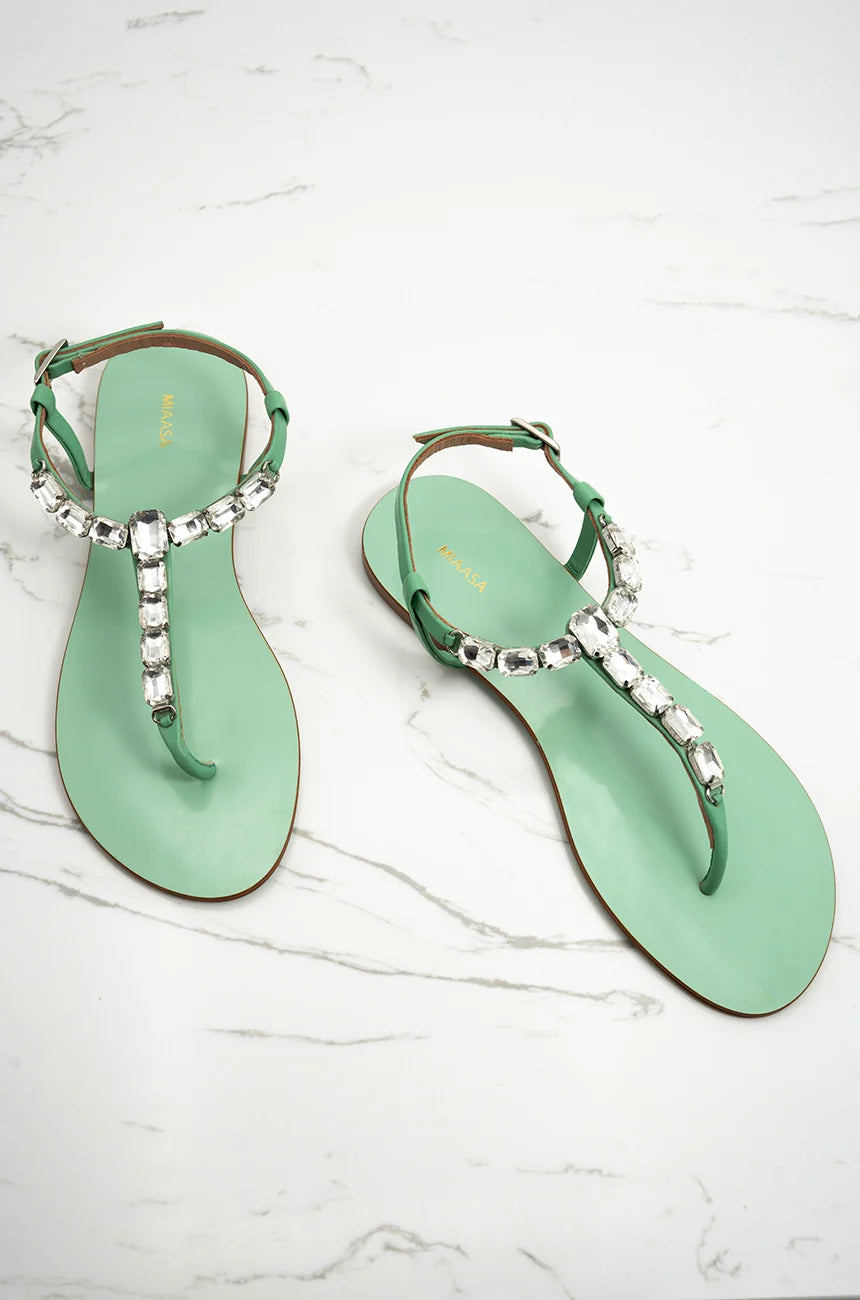 Nihan - Mint Green | Summer Soles '26 | Miaasa | Footwear