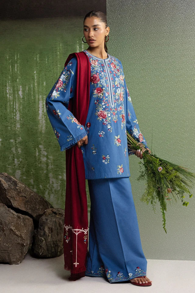 ASMANI-9A | COCO WINTER UNSTITCHED ’26 | COCO BY ZARA SHAHJAHAN
