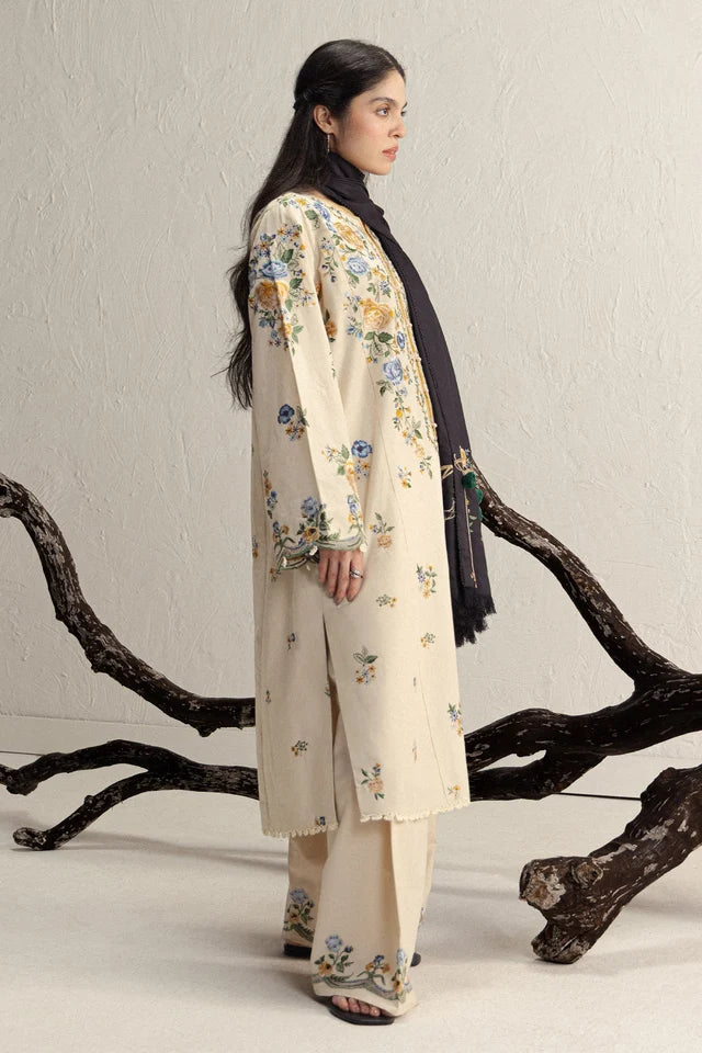 ASMANI-9B | COCO WINTER UNSTITCHED ’26 | COCO BY ZARA SHAHJAHAN