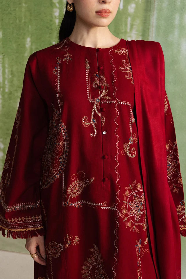 DIBA-10A | COCO WINTER UNSTITCHED ’26 | COCO BY ZARA SHAHJAHAN