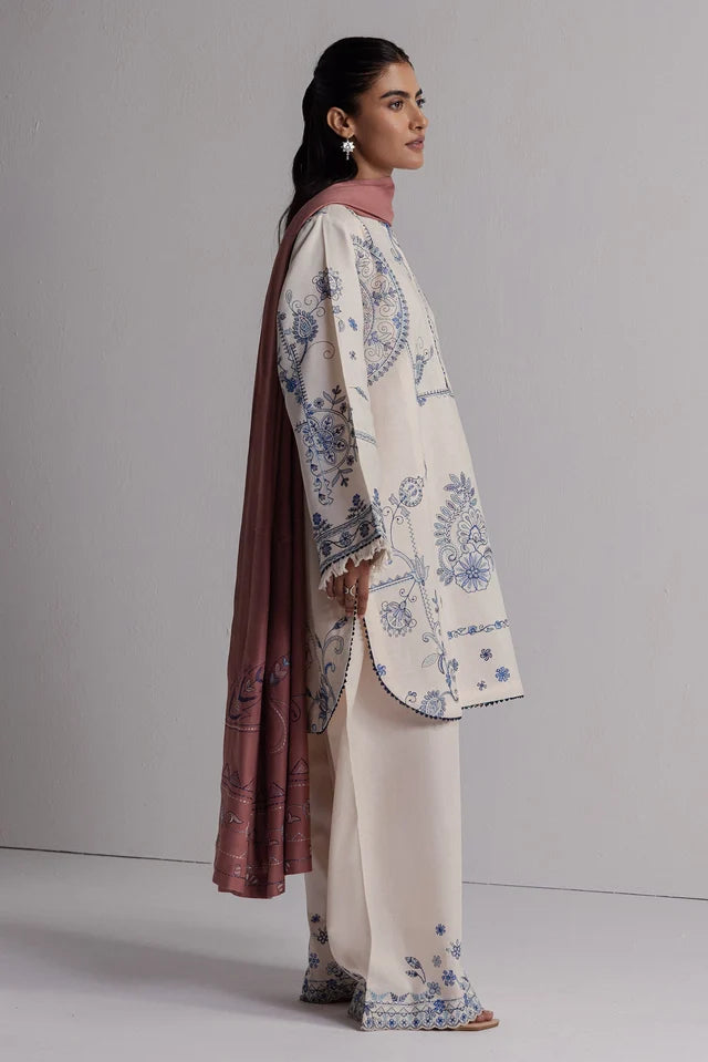 DIBA-10B | COCO WINTER UNSTITCHED ’26 | COCO BY ZARA SHAHJAHAN