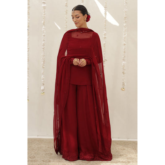 RED OUTFIT | DYOT | CHOTI EID' 25