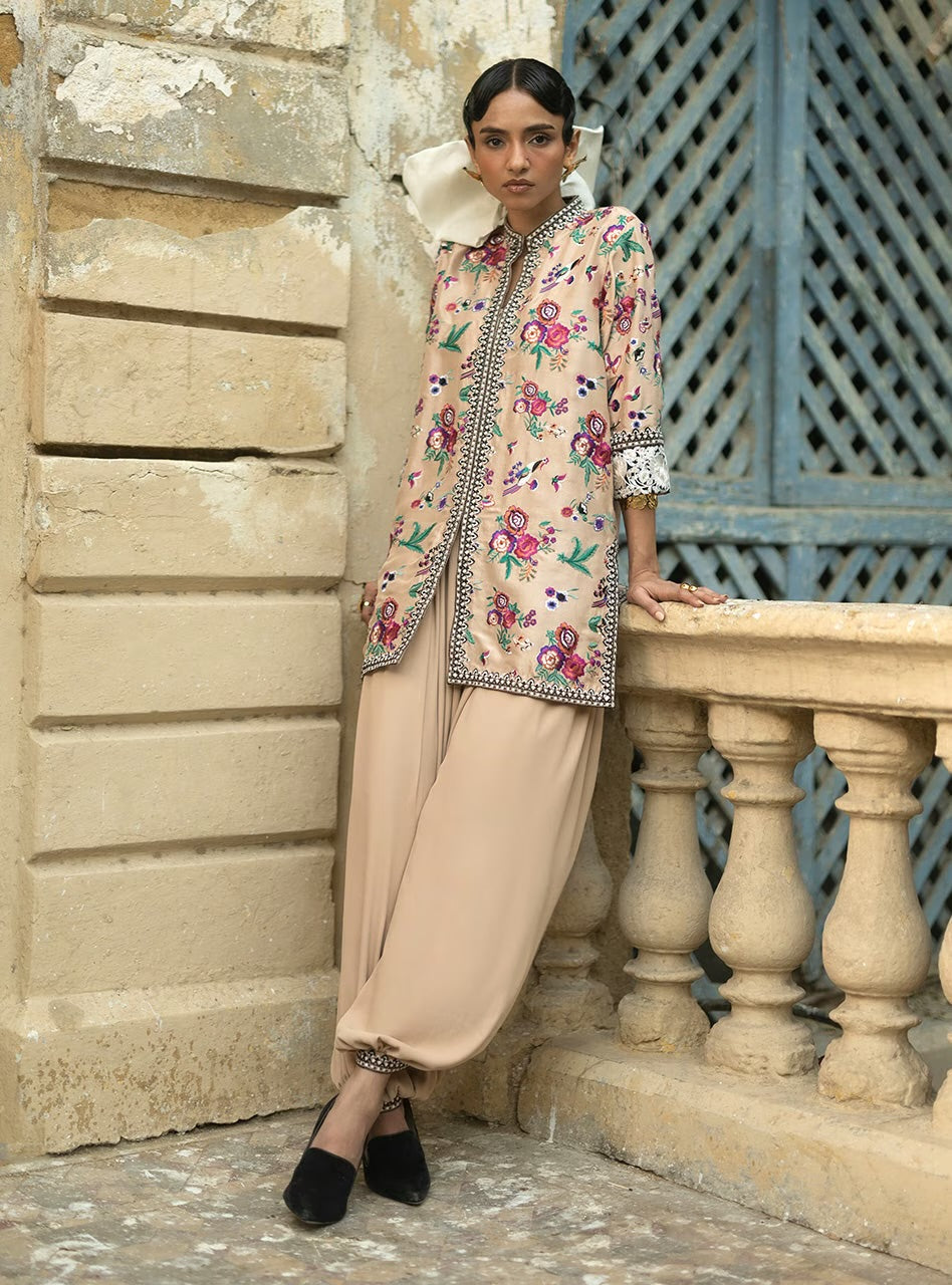 Beige Bloom | Eid Edit '26 |  Zainab Chottani