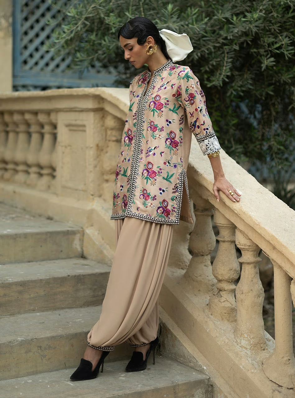 Beige Bloom | Eid Edit '26 |  Zainab Chottani