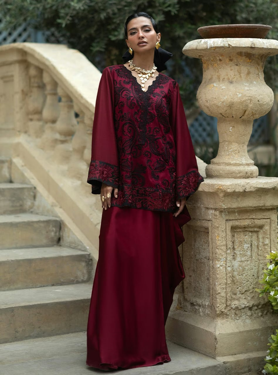 Enchanted Merlot | Eid Edit '26 |  Zainab Chottani