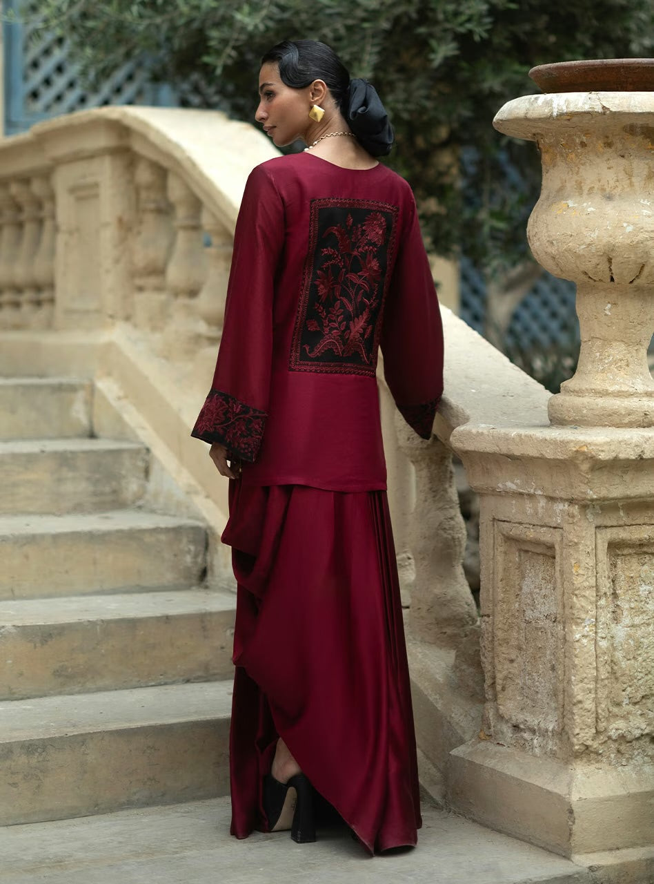 Enchanted Merlot | Eid Edit '26 |  Zainab Chottani