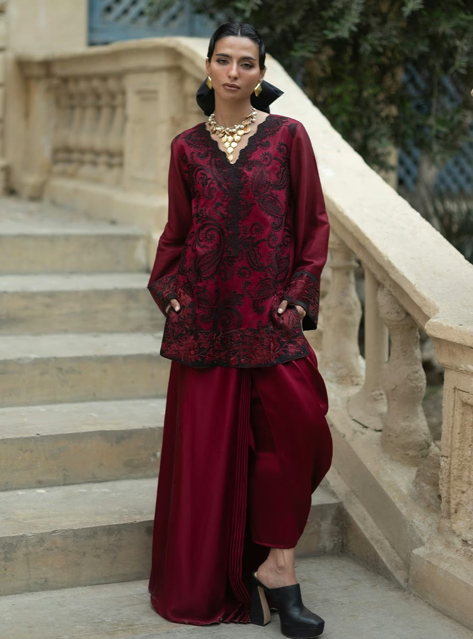 Enchanted Merlot | Eid Edit '26 |  Zainab Chottani