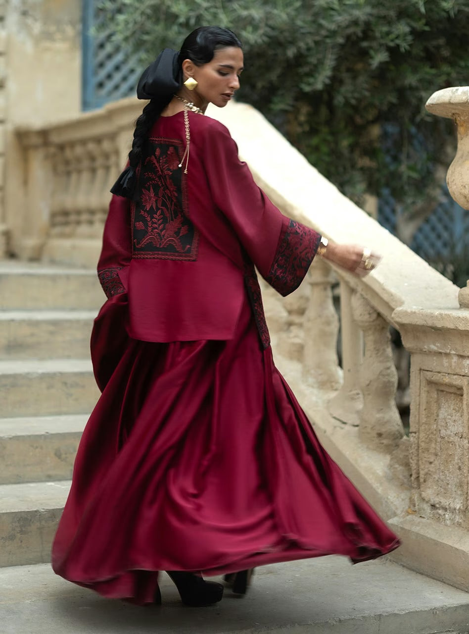 Enchanted Merlot | Eid Edit '26 |  Zainab Chottani