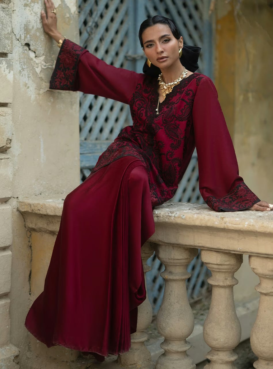 Enchanted Merlot | Eid Edit '26 |  Zainab Chottani