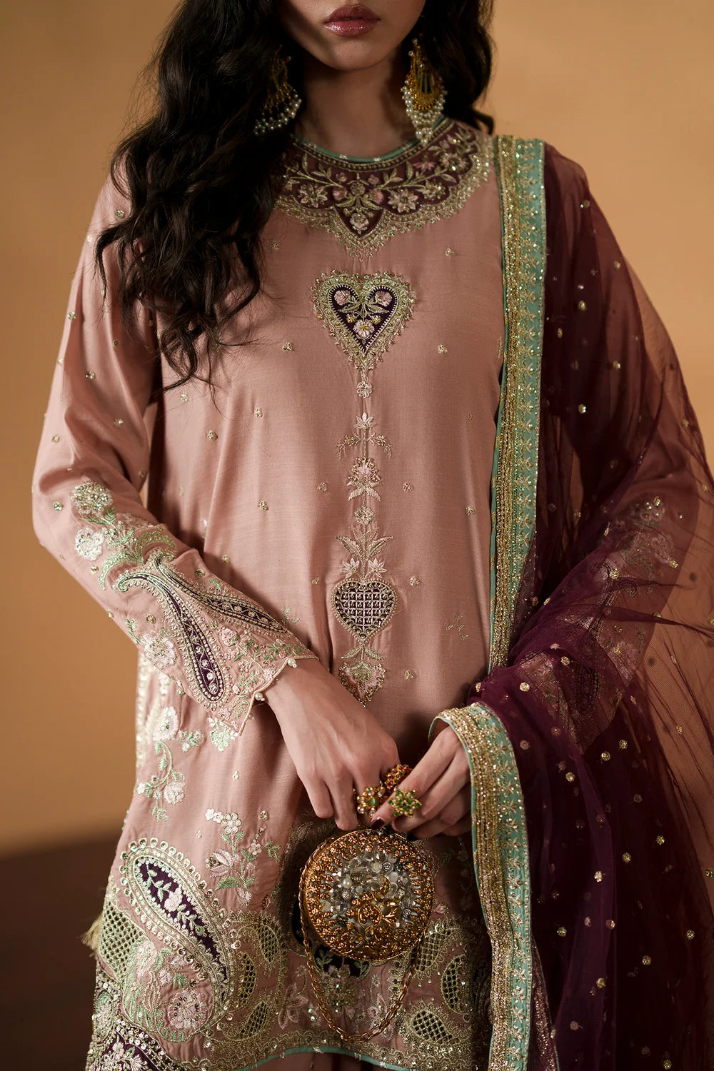 POWDER PINK | E1218/104/315 | Women Boutique 1 August ‘26 | Ethnc