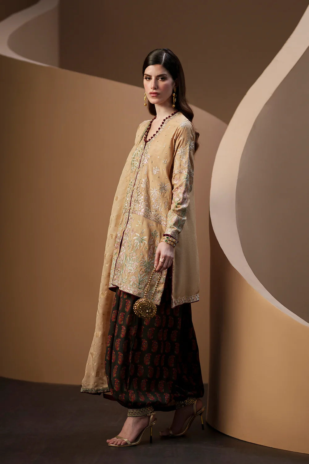 PALE YELLOW | E1143/104/114 | Women Boutique | Ethnc