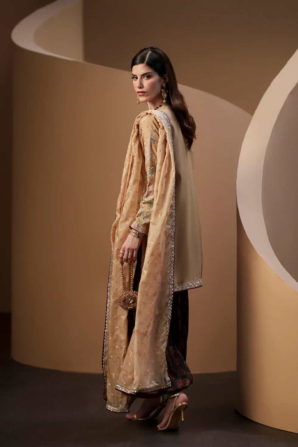 PALE YELLOW | E1143/104/114 | Women Boutique | Ethnc