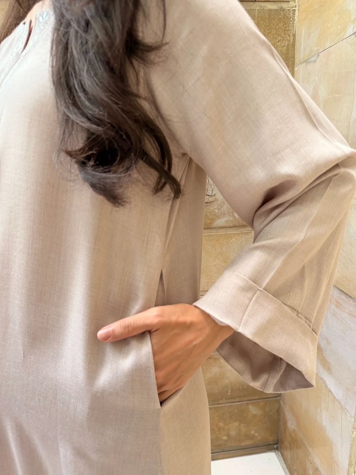 NUDE MARDANA KURTA | NEW IN | SAK ATELIER