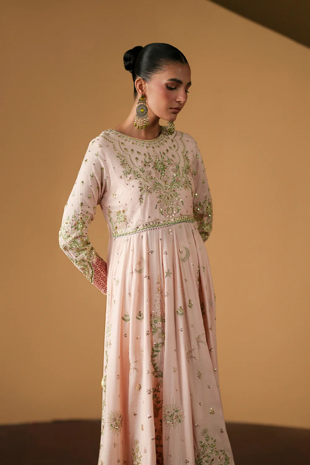 PALE CORAL | E1133/104/329 | Women Boutique | Ethnc