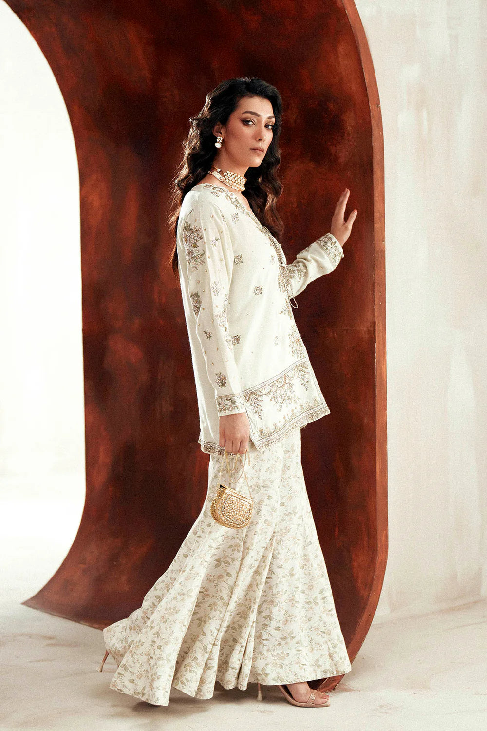 PASTEL GREEN | E1120/104/722 | women Boutique- Eid Collection | Ethnc
