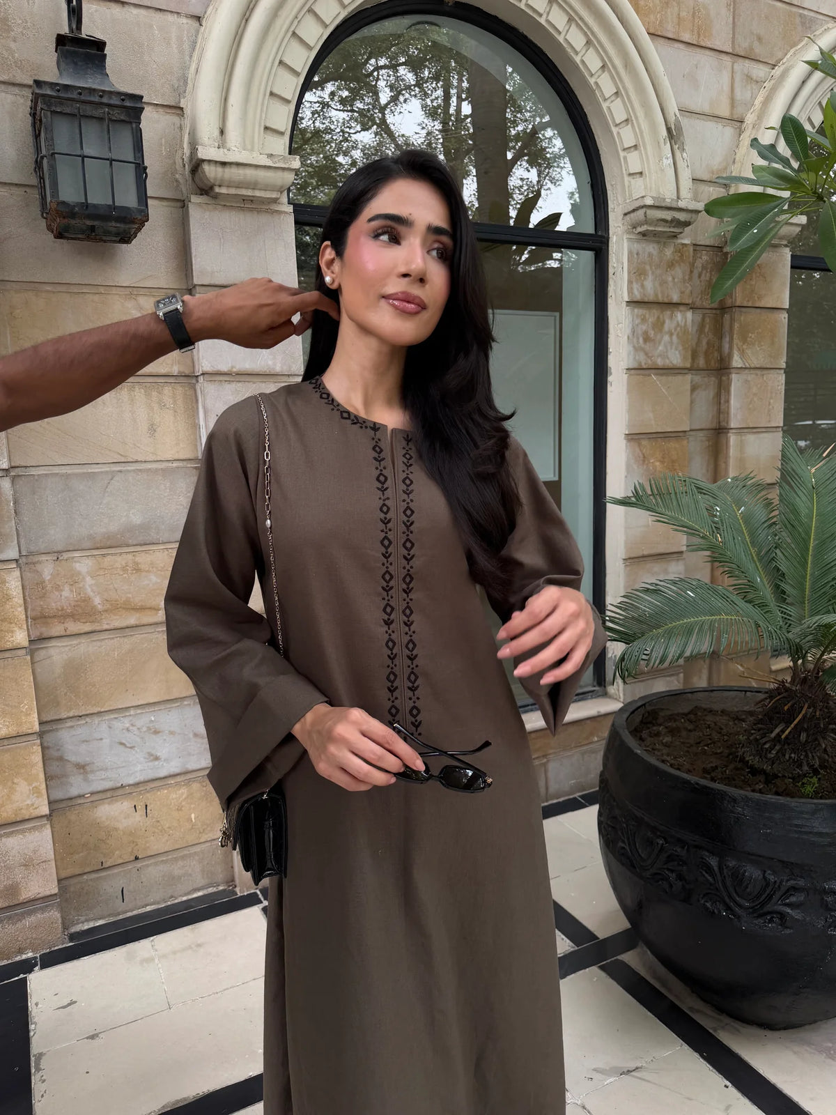 SILVER MINK MARDANA KURTA | NEW IN | SAK ATELIER
