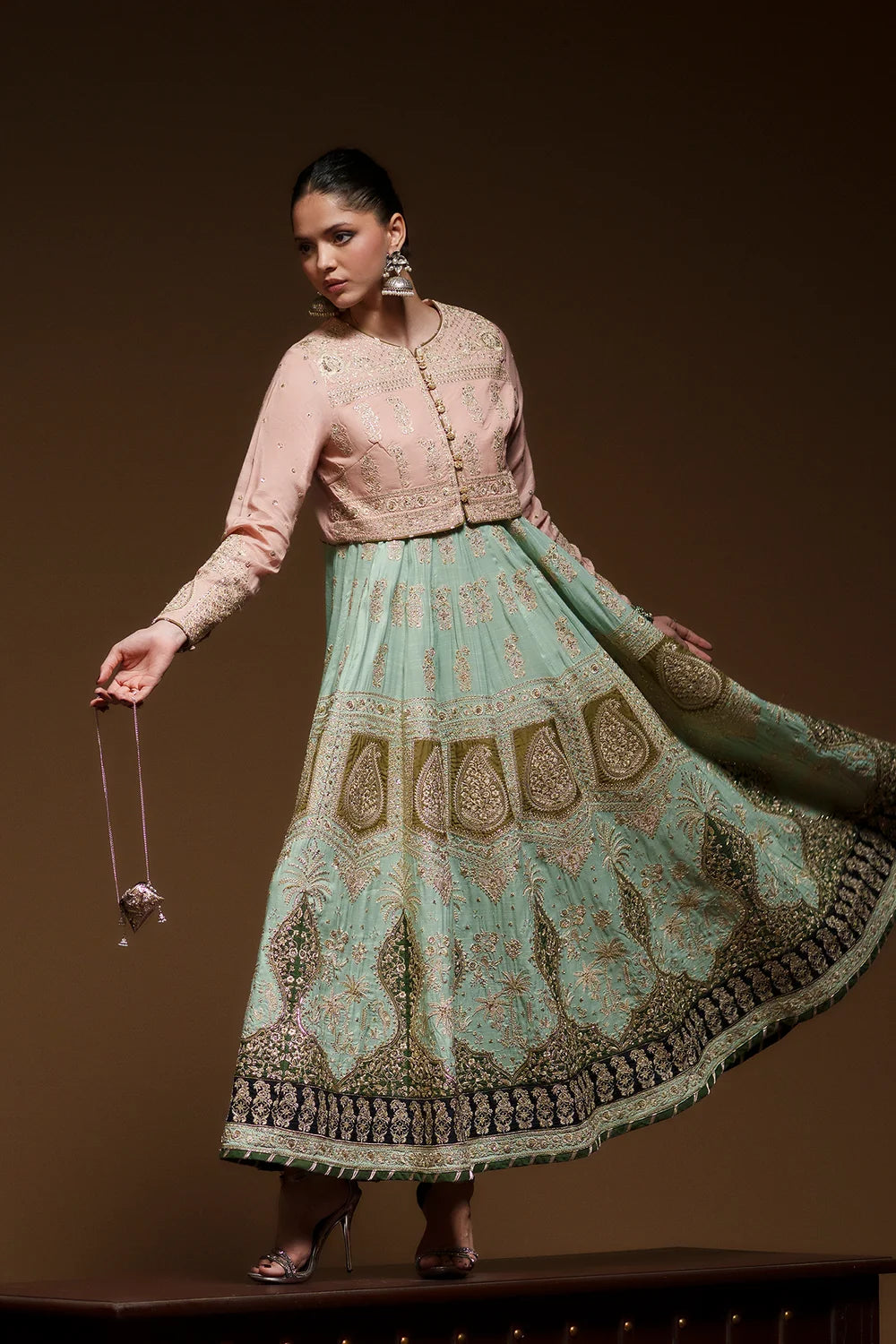 POWDER PINK | E1074/104/315 | Women Boutique 1 August ‘26 | Ethnc