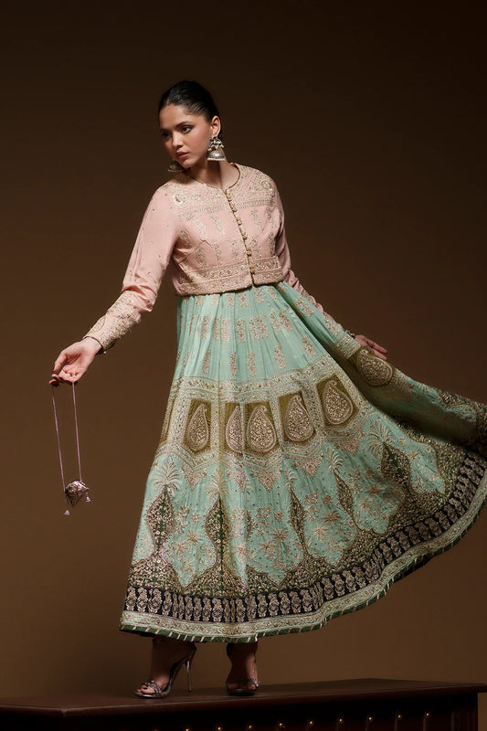 POWDER PINK | E1074/104/315 | Women Boutique 1 August ‘26 | Ethnc