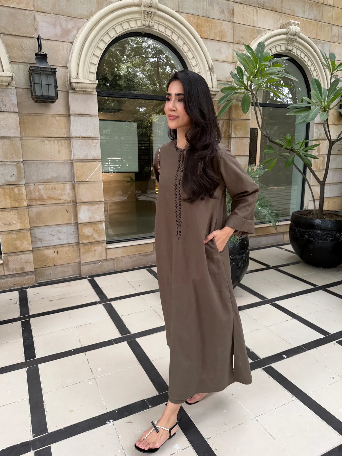 SILVER MINK MARDANA KURTA | NEW IN | SAK ATELIER
