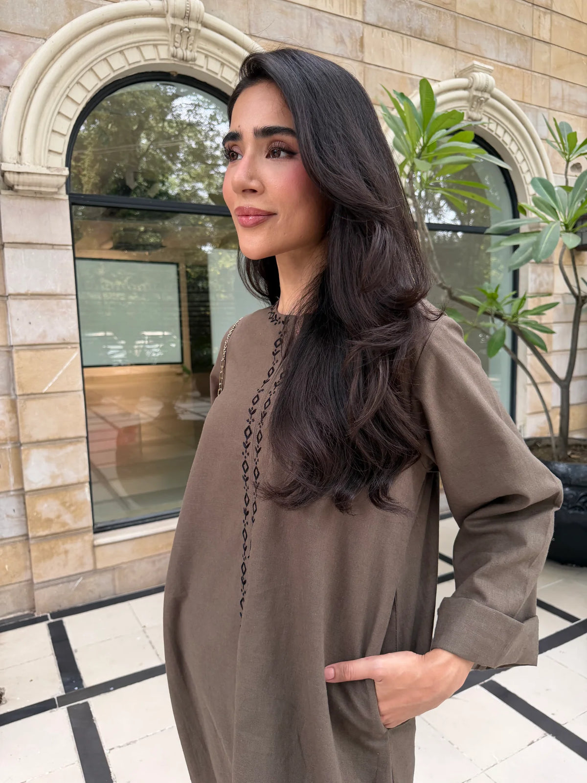 SILVER MINK MARDANA KURTA | NEW IN | SAK ATELIER