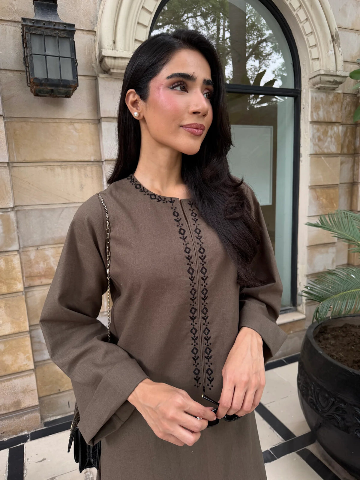 SILVER MINK MARDANA KURTA | NEW IN | SAK ATELIER