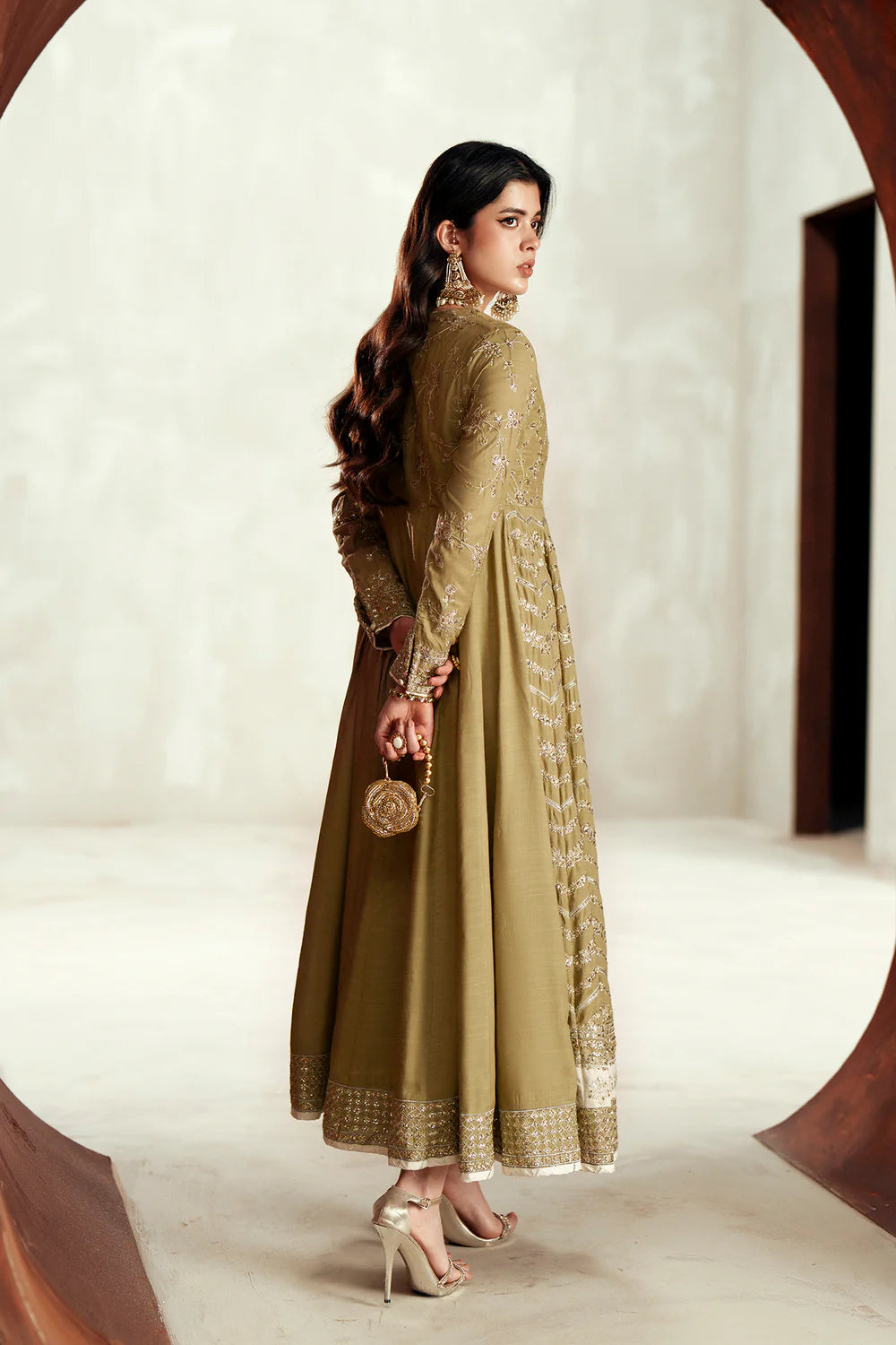 OLIVE | E1079/104/121 | women Boutique- Eid Collection | Ethnc